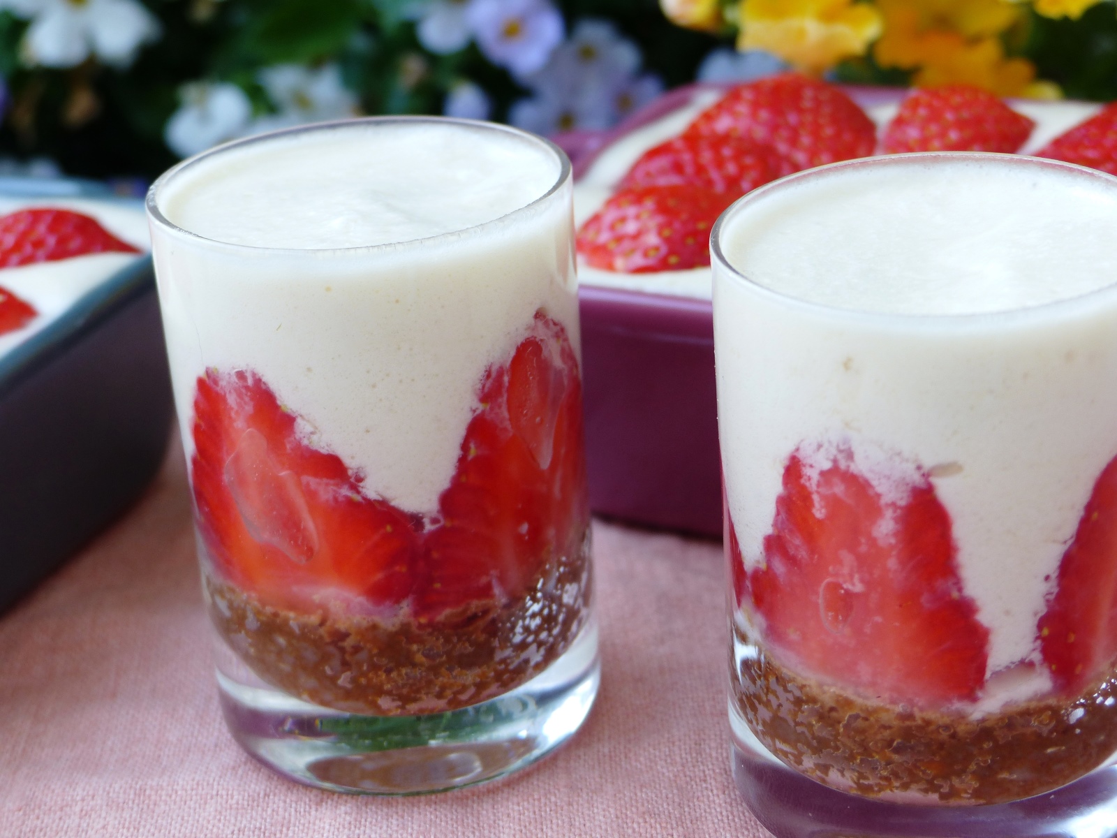 Tiramisu Aux Fraises Sp Culoos Et Mascarpone