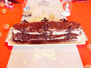 Gâteau de Noël façon tiramisu : Il était une fois la pâtisserie