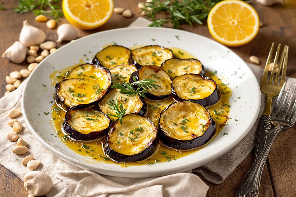 Aubergines Confites Express Au Micro ondes fondantes Et Parfum es 