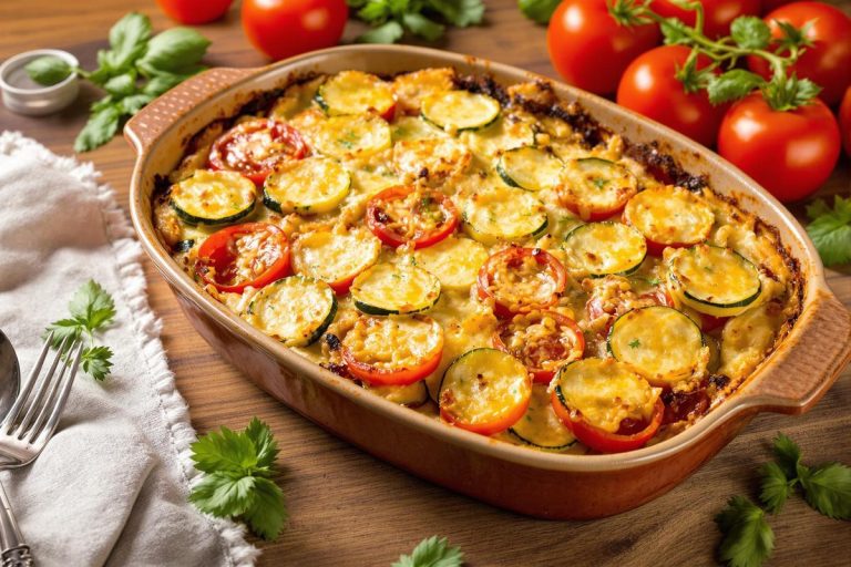 Ce gratin courgette-tomate sans œuf est ultra fondant et végétarien.jpg