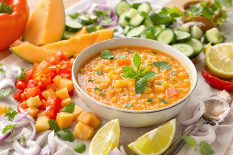Je fais ce gaspacho de melon au piment doux dès que je veux surprendre.jpg
